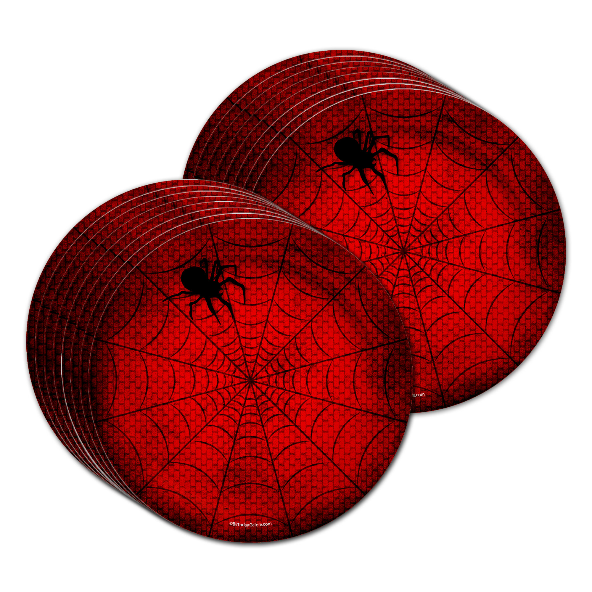 Spiderweb Birthday Party Tableware Kit For 16 Guests
