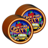 New York City Birthday Party Tableware Kit For 16 Guests - BirthdayGalore.com