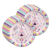 Tribal Boho Pink Birthday Party Tableware Kit For 16 Guests - BirthdayGalore.com