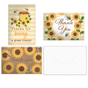 Sunflower Thank You Cards with Envelopes