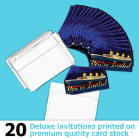 Titanic Birthday Party Invitations (20)