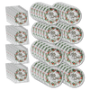 Merry Christmas Holiday Party Tableware Kit For 24 Guests