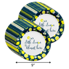 Lemon Baby Shower Tableware Kit For 24 Guests
