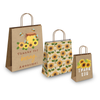 Sunflower Kraft Gift Bags Mixed Size Set