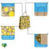 Lemons Kraft Gift Bags Mixed Size Set