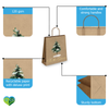 Fir Trees Kraft Gift Bags Mixed Size Set