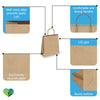 Brown Kraft Bags 8x4.5x10.5 inch