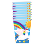 Rainbow Unicorn Birthday Party Tableware Kit For 16 Guests - BirthdayGalore.com