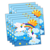 Rainbow Unicorn Birthday Party Tableware Kit For 16 Guests - BirthdayGalore.com