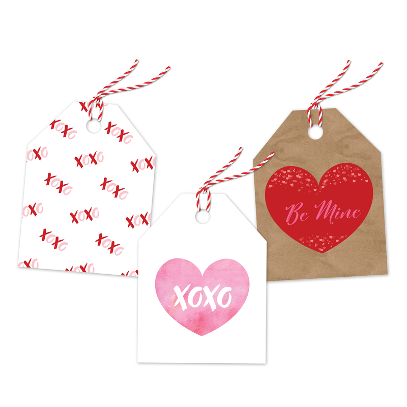 Be Mine Assortment Gift Tags