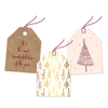 Christmas trees Assortment Gift Tags