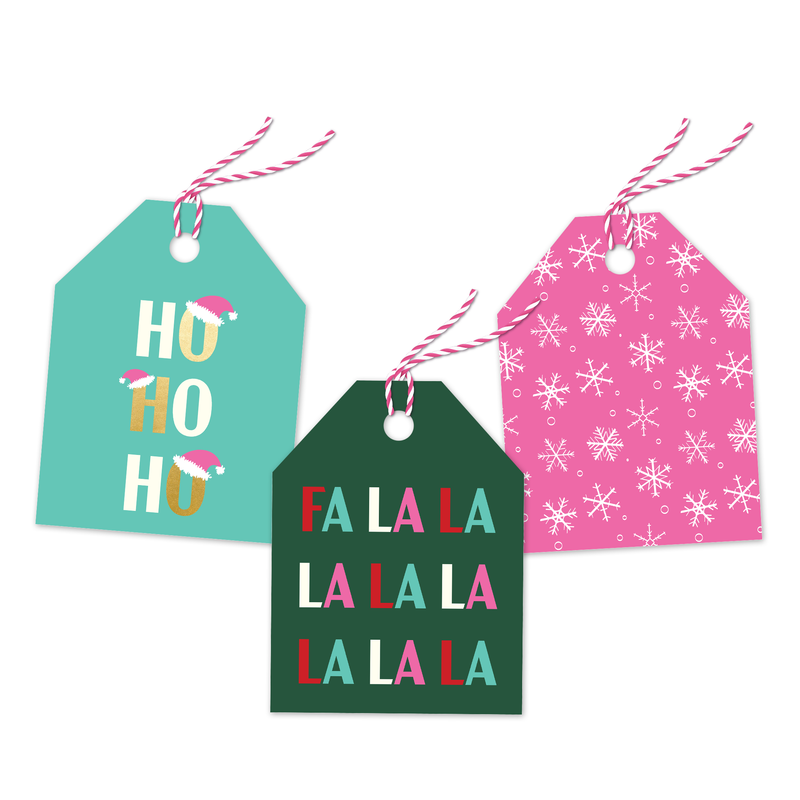 Ho Ho Ho Assortment Gift Tags