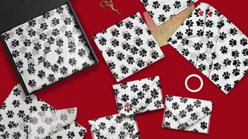 Paws Tissue Paper