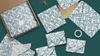 Teardrop Leaves Tissue Paper