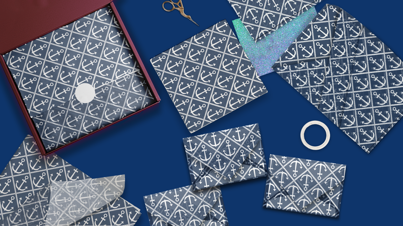 Nautical Tissue Paper