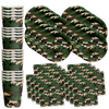 Classic Camo Birthday Party Tableware Kit For 16 Guests - BirthdayGalore.com