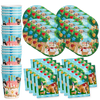 Puppy Dog Birthday Party Tableware Kit For 16 Guests - BirthdayGalore.com