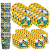 Mythical Dragon Birthday Party Tableware Kit For 16 Guests - BirthdayGalore.com