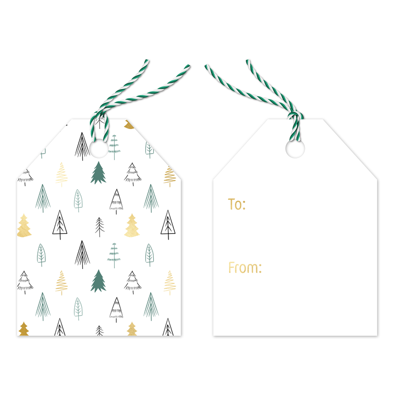 Happy Holidays Assortment Gift Tags