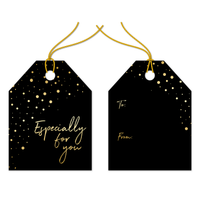 Gold Confetti Assortment Gift Tags