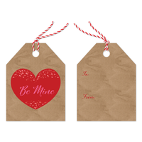 Be Mine Assortment Gift Tags