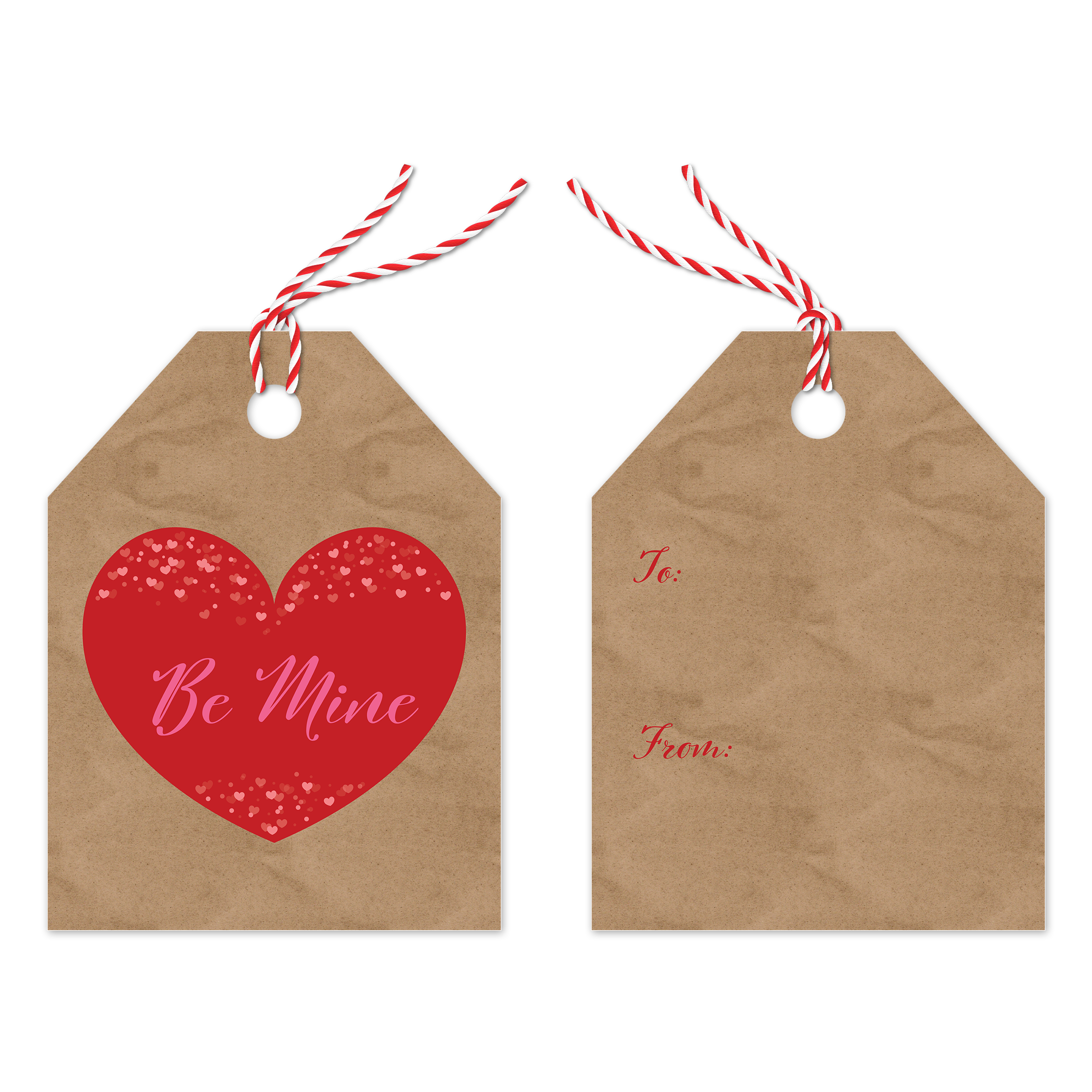 Be Mine Assortment Gift Tags