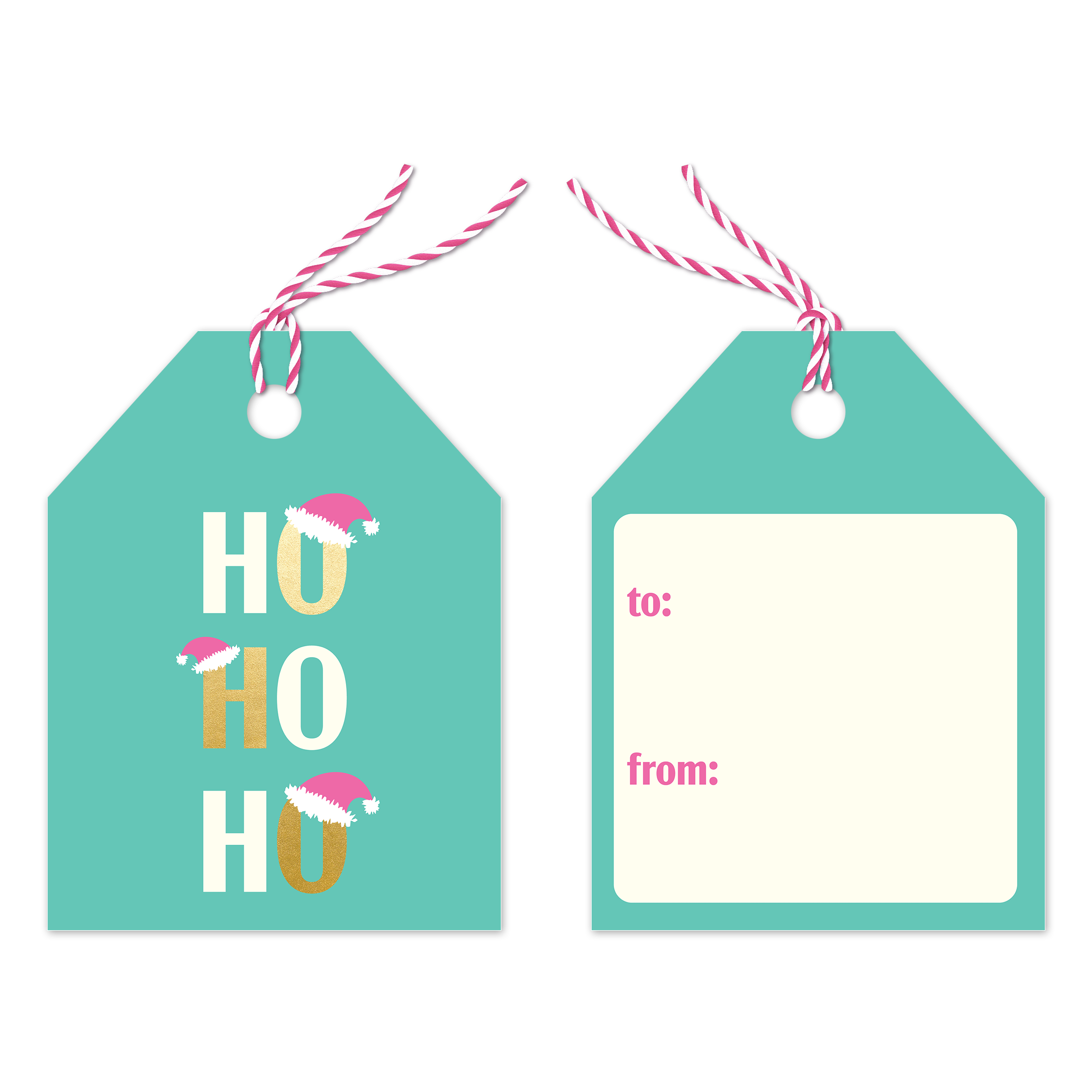 Ho Ho Ho Assortment Gift Tags