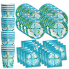 Birthday Galore Baptism Boy Party Tableware Kit For 16 Guests