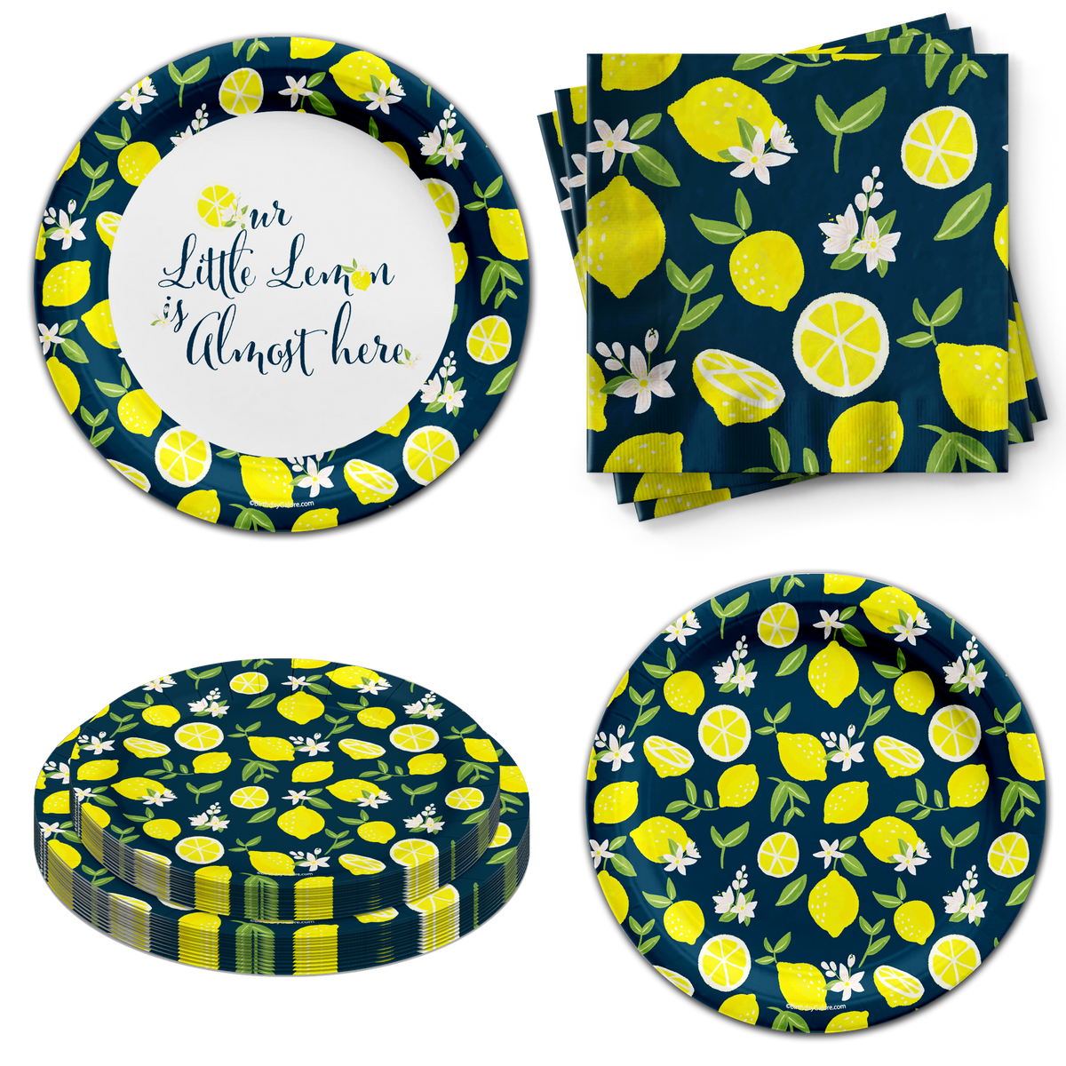 Your Little Lemon Is Almost Here Birthday Party Kit