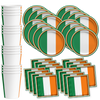 Irish Flag Birthday Party Tableware Kit For 16 Guests