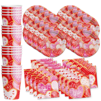 Valentine's Day Holiday Party Tableware Kit
