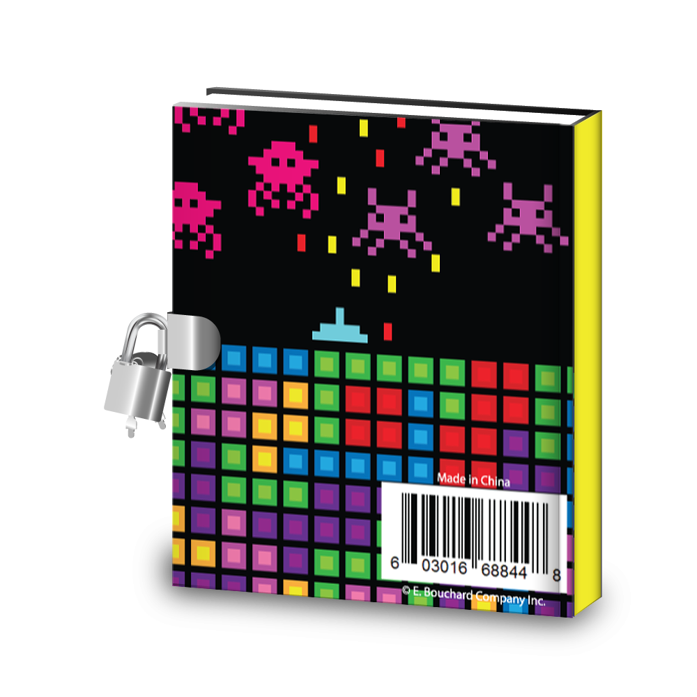 Gift Idea: Video Gamer Game On Kids Diary With Lock - BirthdayGalore.com