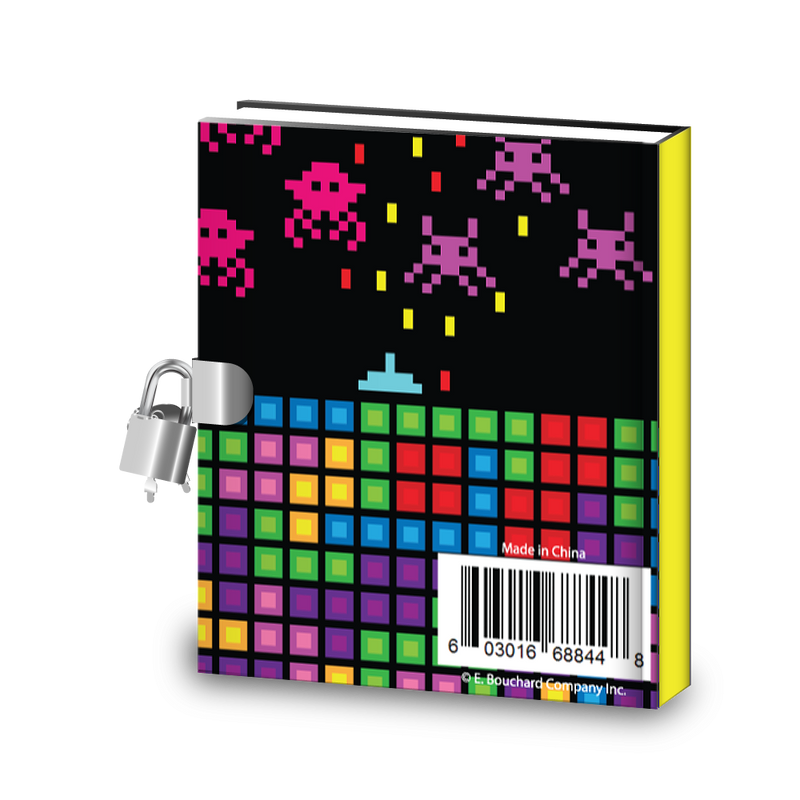 Gift Idea: Video Gamer Game On Kids Diary With Lock - BirthdayGalore.com