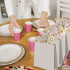 Pink and Gold Hearts Tissue Paper
