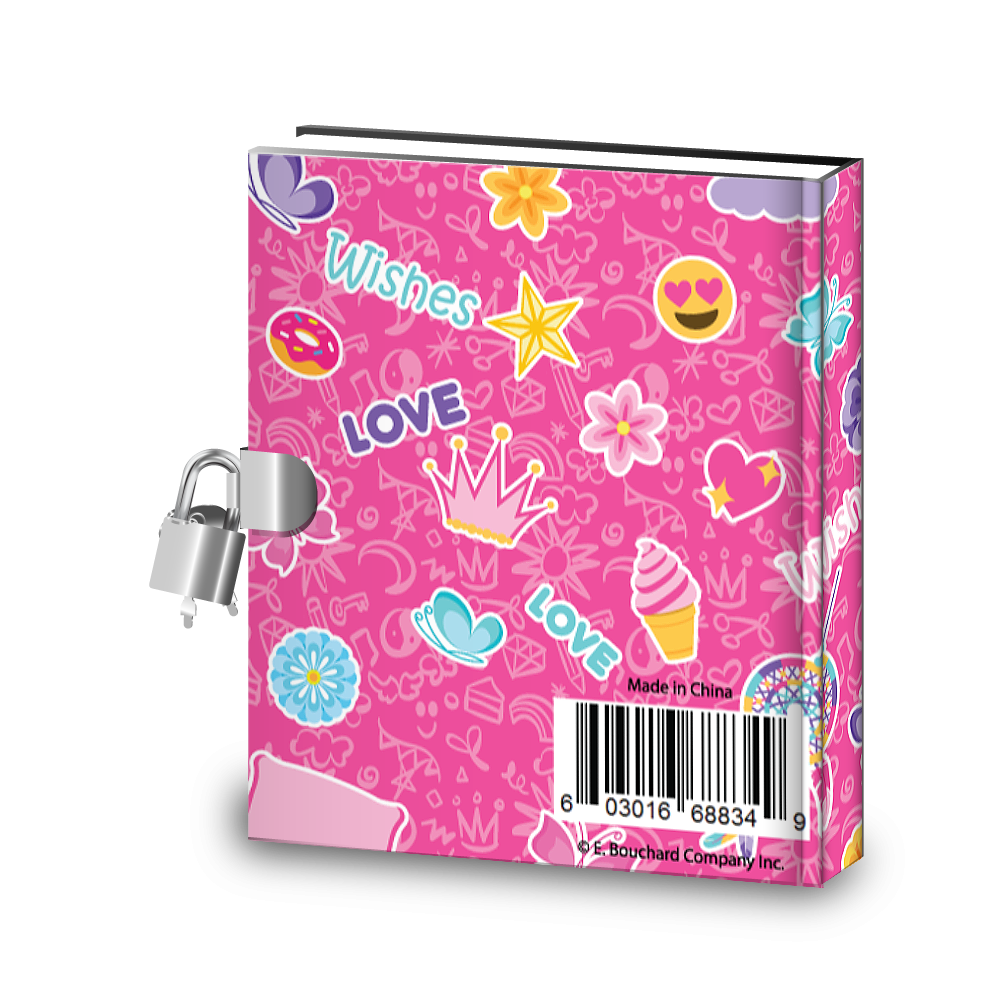 Gift Idea: Girl Dream Catcher Kids Diary With Lock - BirthdayGalore.com