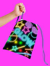 Glow Light Neon Drawstring Tote Bag (10 Pack) - BirthdayGalore.com