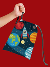 Space Solar System Drawstring Tote Bag (10 Pack) - BirthdayGalore.com