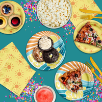 Here Comes the Son Baby Shower Tableware Kit For 24 Guests