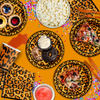 Leopard Print Birthday Party Tableware Kit For 16 Guests