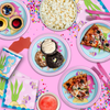 Mermaid Birthday Party Tableware Kit For 16 Guests - BirthdayGalore.com