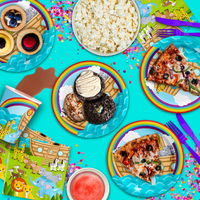 Noahs Ark Birthday Party Tableware Kit For 16 Guests - BirthdayGalore.com