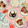 Par-Tea (Tea Party) Birthday Party Tableware Kit For 16 Guests
