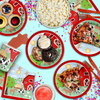 Barnyard Farm Animals Birthday Party Tableware Kit For 16 Guests - BirthdayGalore.com