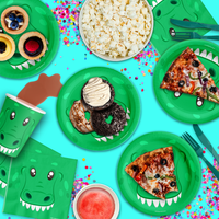 Alligator Birthday Party Tableware Kit For 16 Guests