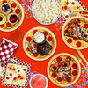 Pizza Birthday Party Tableware Kit For 16 Guests - BirthdayGalore.com