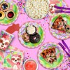Sloth Girl Birthday Party Tableware Kit For 16 Guests