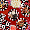 Casino Card Night Birthday Party Tableware Kit For 16 Guests - BirthdayGalore.com