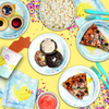 Rubber Ducky Birthday Party Tableware Kit For 16 Guests