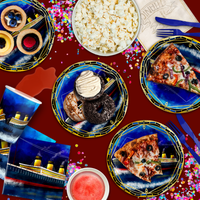 Titanic Birthday Party Tableware Kit For 16 Guests