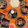 Motorcycle Biker Birthday Party Tableware Kit For 16 Guests - BirthdayGalore.com